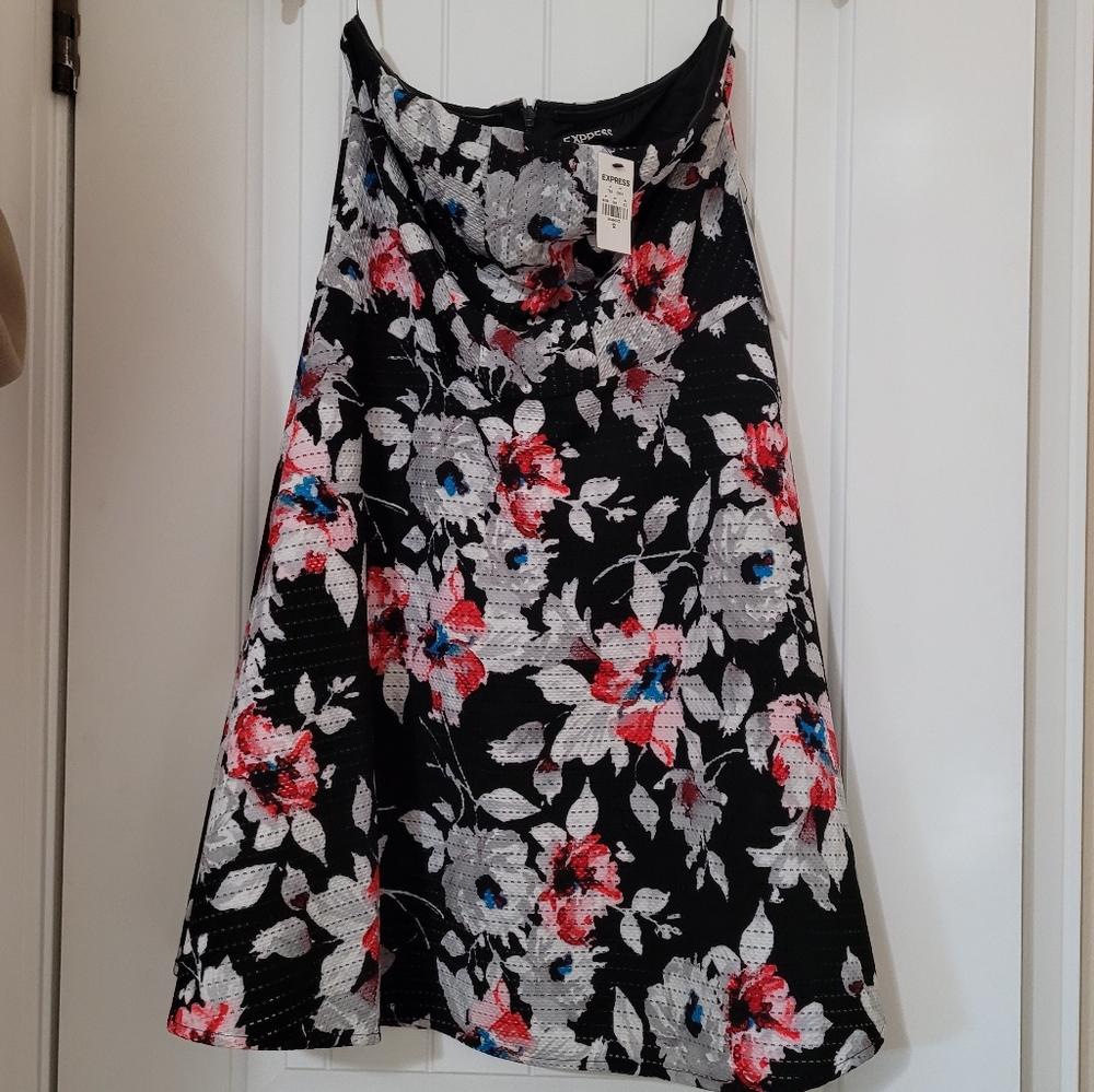 NWT Strapless Express Dress